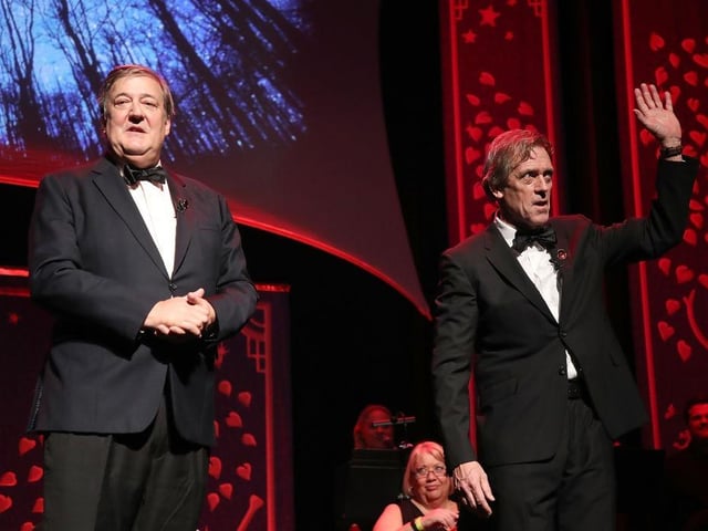 Stephen Fry and Hugh Laurie won thefirst award in 1981 as part of the Cambridge Footlights - who also included Oscar-winning actress and screenwriter Emma Thompson and comedian Tony Slattery. They became one of the UK's most popular television double acts, before going on to find individual global fame with star roles in numerous television programmes and Hollywood films.