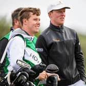 Darren Howie has caddied for brother Craig and is looking forward to extending the family's golf interests in 2022. (Photo by Octavio Passos/Getty Images)