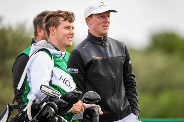 Darren Howie has caddied for brother Craig and is looking forward to extending the family's golf interests in 2022. (Photo by Octavio Passos/Getty Images)