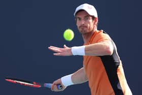 Andy Murray will return from injury at the Geneva Open later this month. (Photo by Al Bello/Getty Images)