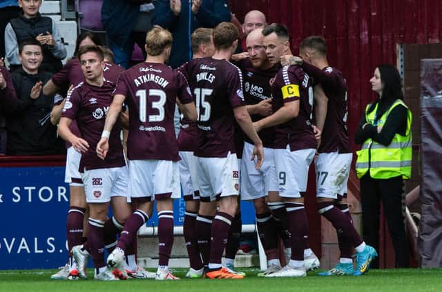 Hearts got themselves back on track with a 2-0 win over Aberdeen last weekend.