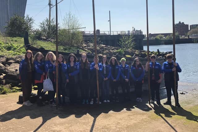 A group of 14 teenagers from Bell Baxter High School in Fife are undertaking a rowing challenge in a traditional Scottish longboat after the Arctic expedition they trained for through the Scottish charity Polar Academy was put on hold due to Covid-19