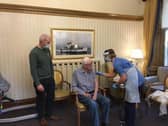 Frank Cooke, 71, was one of the first care home residents to receive the vaccination