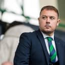 Hibs CEO Ben Kensell is leading the search to appoint a director of football.  (Photo by Ross Parker / SNS Group)