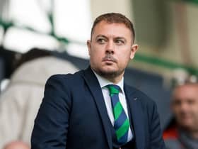 Hibs CEO Ben Kensell is leading the search to appoint a director of football.  (Photo by Ross Parker / SNS Group)