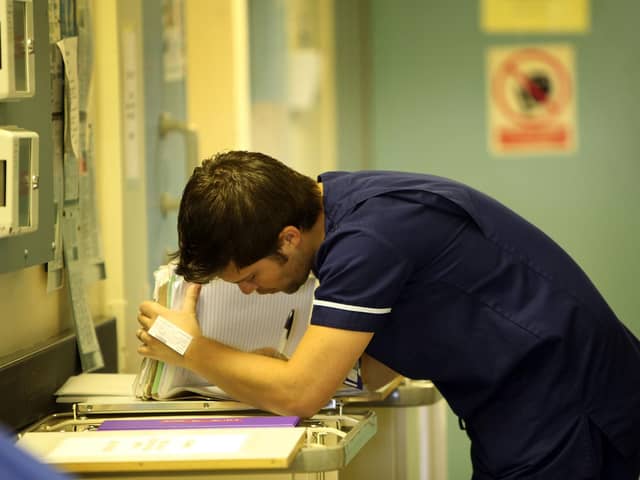 NHS staff know when that Christmas working comes with the job (Picture: Christopher Furlong/Getty Images)