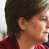 Scotland's outgoing First Minister Nicola Sturgeon chairs her final Cabinet meeting at Bute House. She has described the minimum unit pricing scheme as one of her proudest achievements while in office. Picture: Andy Buchanan - Pool/Getty Images