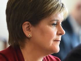Scotland's outgoing First Minister Nicola Sturgeon chairs her final Cabinet meeting at Bute House. She has described the minimum unit pricing scheme as one of her proudest achievements while in office. Picture: Andy Buchanan - Pool/Getty Images