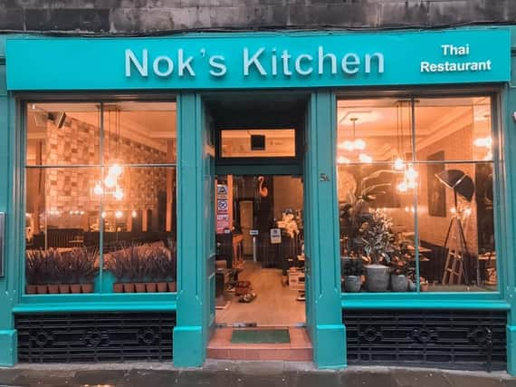 Nok's Kitchen on the Castle: the second site from the successful Nok's Kitchen team opened at Johnston Terrace last week for pick up and take away.