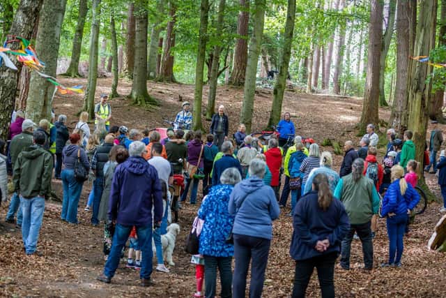 The Culduthel Woods Group is a charity, run entirely by volunteers, which works to protect and improve the woodland (Picture: The Culduthel Woods Group)