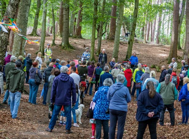 The Culduthel Woods Group is a charity, run entirely by volunteers, which works to protect and improve the woodland (Picture: The Culduthel Woods Group)