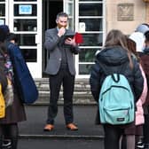 The largest class sizes in Scotland have been revealed.