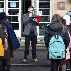 The largest class sizes in Scotland have been revealed.