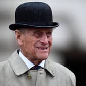 The Duke of Edinburgh attending the Captain General's Parade at his final individual public engagement, at Buckingham Palace in London.