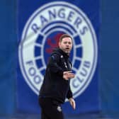 Rangers manager Michael Beale during a training session at the Rangers Training Centre.  (Photo by Alan Harvey / SNS Group)