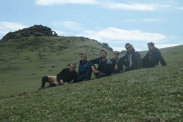 The six-strong music collective Garefowl spent a week on St Kilda making a new album.
