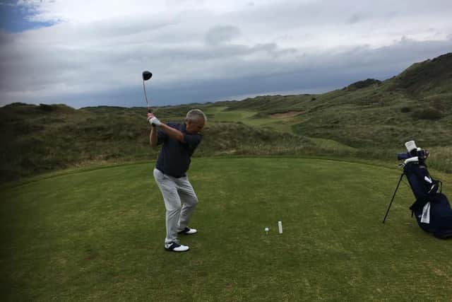 Duncan Weir, a former Scottish Boys' champion, is still close to scratch and is aiming to enjoy as much golf as possible in retirement.