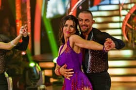 Susanna Reid and Robin Windsor performing on Strictly Come Dancing for Children in Need. Picture: Guy Levy/BBC/PA Wire