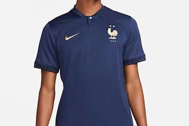 Allez Les Blues! - or should that be navy? This basic, but classic design is as classy as the players that will wear it this winter.