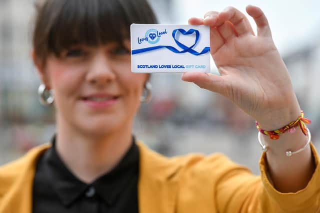 'The power of these gift cards is immense,' says Scotland’s Towns Partnership, which is delivering the scheme. Picture: Stuart Walker Photography.