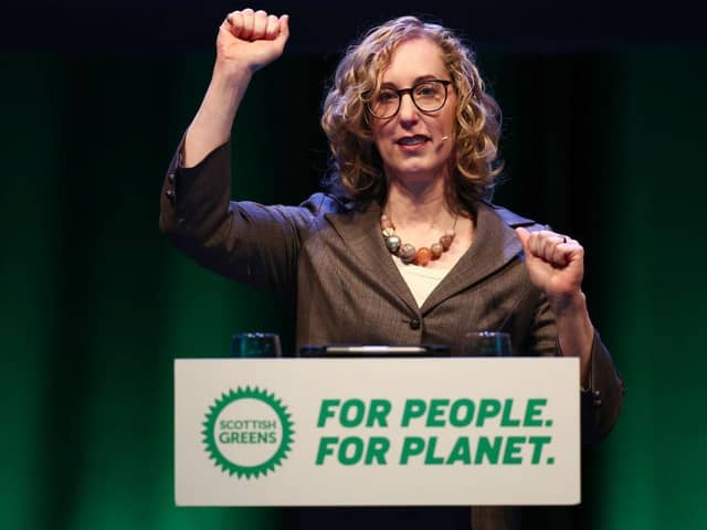 Scottish Greens co-leader Lorna Slater has been experimenting with artificial intelligence (Picture: Jeff J Mitchell/Getty Images)