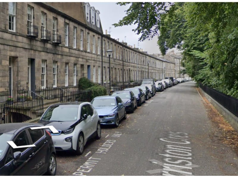 Close to Edinburgh city centre, and full of stunning, Georgian family homes, Warriston Crescent comes in at No.10 on the list of the country's most expensive streets