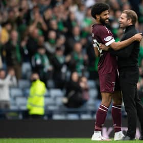 Hearts boss Robbie Neilson is keen to extend Ellis Simms' stay at Tynecastle Park. (Photo by Paul Devlin / SNS Group)