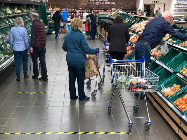 Shopping has become much more stressful in the current climate but a new app hopes to help. Picture: TSPL