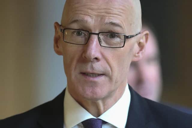 Deputy First Minister John Swinney.