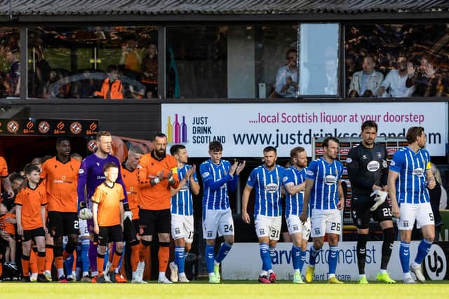Kilmarnock secured a huge win over Dundee United at the bottom of the Premiership. (Photo by Mark Scates / SNS Group)