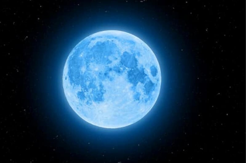 The Blue Moon will fall on Thursday, August 31 at 2.35am. Some reports claim this name originates from the 16th century expression “the Moon is blue” which was to say that something was impossible. Others report that after the eruption of the Indonesian volcano ‘Krakatoa’ in 1883, people worldwide reported seeing a Moon that appeared blue.