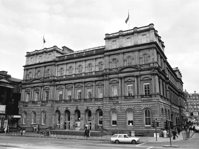 The 130-year-old GPO at the corner of Princes Street and North Bridge in Edinburgh closed in 1995.