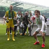 Celtic striker Kyogo Furuhashi is "progressing" ahead of the Scottish Cup final. (Photo by Craig Foy / SNS Group)