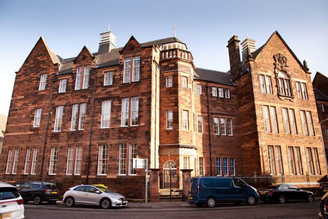 Norton Park exterior, next door to Easter Road Stadium in Edinburgh