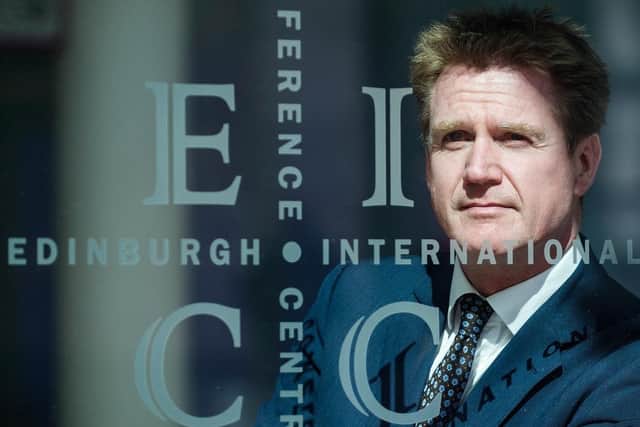 Marshall Dallas, chief executive of the Edinburgh City Council-owned EICC, received the highest bonus of any council employee in the UK, and was the second-highest paid in Scotland. Image: Jane Barlow/Press Association.
