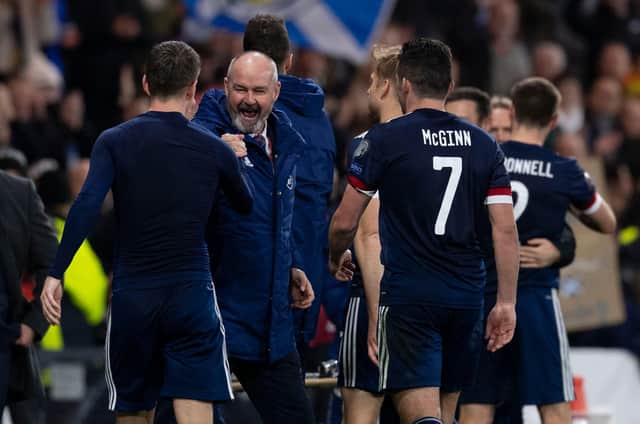 Scotland will find out their World Cup play-off opponents this afternoon. (Photo by Craig Foy / SNS Group)