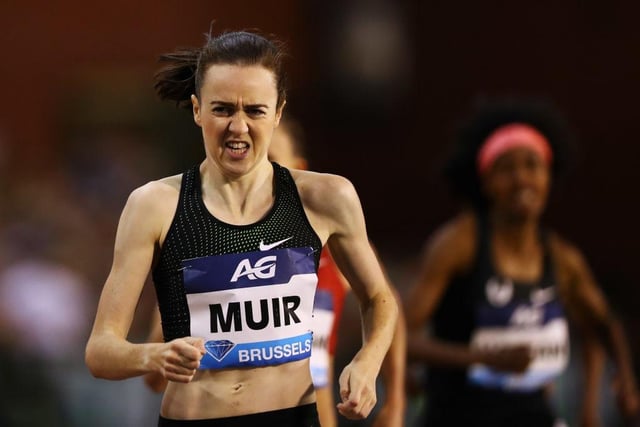 Muir also triumphed in the 2018 Diamond League, which culminated in Brussels (pictured).