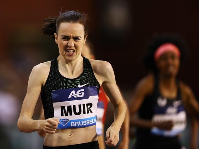 Muir also triumphed in the 2018 Diamond League, which culminated in Brussels (pictured).