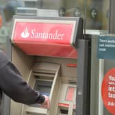 Santander said the branch network was always under review, but stressed there were no immediate plans or targets for closures. Picture: John Stillwell/PA