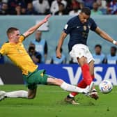 Kye Rowles impressed for Australia in the World Cup. (Photo by CHANDAN KHANNA/AFP via Getty Images)