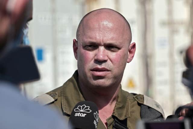 Israeli army spokesperson Lieutenant Colonel Richard Hecht, who has stepped down this week, is originally from Newton Mearns.