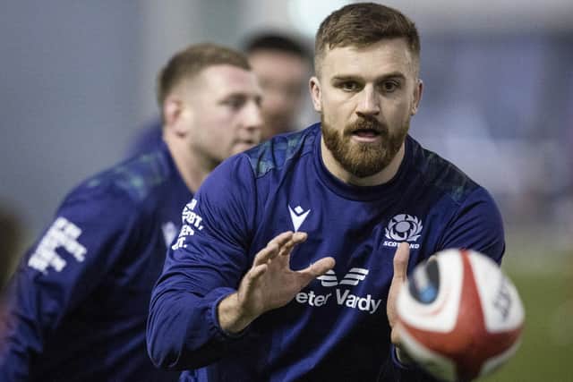 Luke Crosbie is co-captaining Scotland in their tour opener against Canada in Ottawa. (Photo by Craig Williamson / SNS Group)