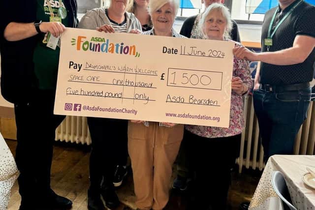 Drumchapel group awarded £1,500 from Asda Foundation to help fund their Warm Welcome Café