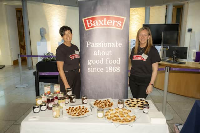 Iconic Scottish food producer Baxters was one of the firms displaying its produce at this month's FDF Scotland parliamentary reception. Picture by Peter Devlin
