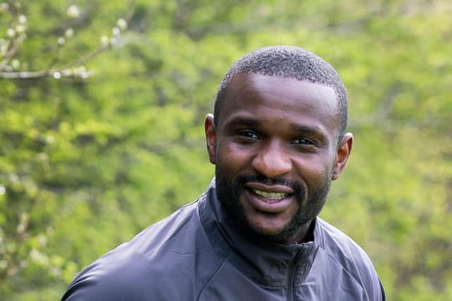 Clevid Dikamona is enjoying being back home in France.