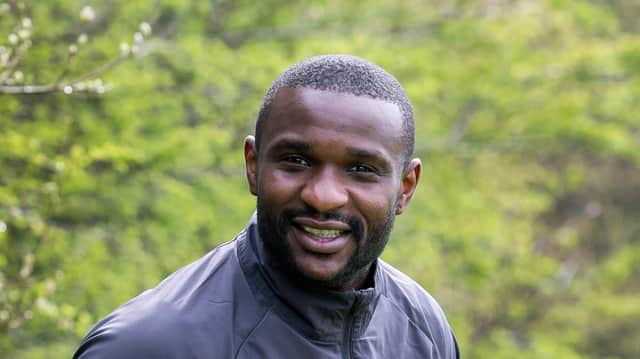 Clevid Dikamona is enjoying being back home in France.