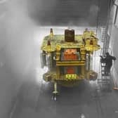 Subsea equipment being cleaned as part of the work carried out by Legasea. Picture: contributed.