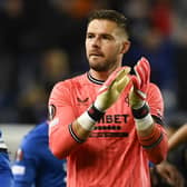 Jack Butland made two good saves late on to help Rangers defeat Real Betis at Ibrox.