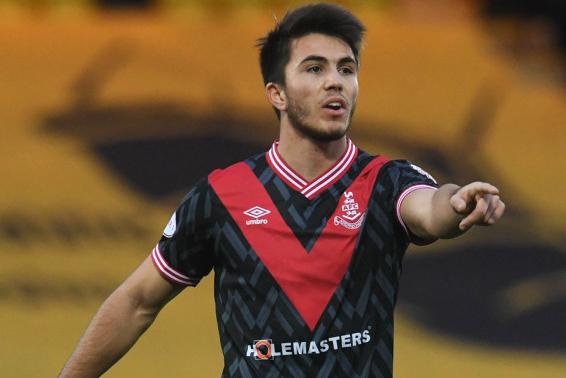 Thomas Robert in action for Airdrie during a Betfred Cup match between Livingston and Airdrie on November 14, 2020. (Photo by Craig Foy / SNS Group)