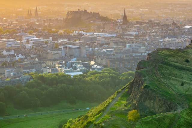 Views from Arthur’s seat